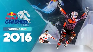 Cameron Naasz' Flawless Winning Run 🏅  | Red Bull Crashed Ice 2016