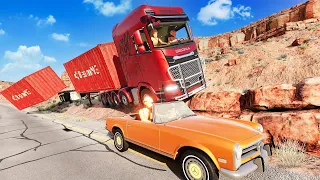 Dangerous Overtaking And Car Crashes🔥[BeamNG.Drive] #02