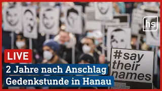 Hanau gedenkt der Opfer des rassistischen Anschlags vor 2 Jahren | hessenschau