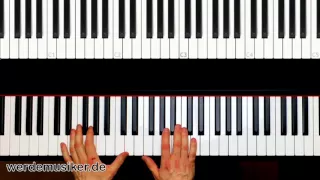 Pirates of the Caribbean - He's a pirate - Piano Tutorial - Teil 3 - Klavier lernen