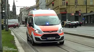 Prague Meditrans Ford Transit ambulance responding | Praha Meditrans RZP [CZ | 25.5.2018]