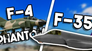 New F35B Lightning And F4 Phantom Update | Roblox War Tycoon