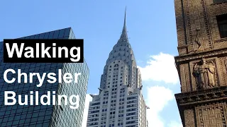 tour#33 walking near Chrysler Building and Grande Central Station New York streets