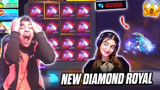 DAIMOND SE DAIMOND MILEGA😱 WASTING ALL DAIMONDS ON DAIMOND WITH GF😱