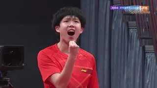 Full Match：乒乓球男单1/8决赛：王楚钦 Wang Chuqin VS 徐瑛彬 Xu Yingbin | Table Tennis Men's Singles 1/8 Finals