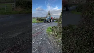 Ford 7810 on a abbey tanker