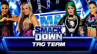 Shotzi & Tegan Nox vs Natalya & Tamina WWE SmackDown WWE2K22 Universe Mode