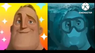 All preview 2 Mr incredible becoming canny to uncanny deepfakes (EXTREMELY MEGA EXTENDED)