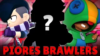 LEON É O PIOR LENDÁRIO! TOP 10 PIORES BRAWLERS no BRAWL STARS!