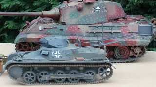 RC PANZER 1 abwurfvorrichtung