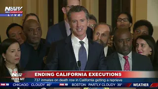 ENDING DEATH PENALTY: California Governor Gavin Newsom Ends Capital Punishment