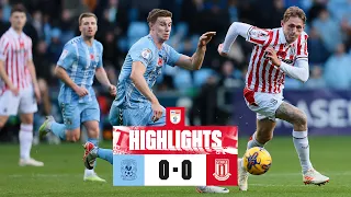 Four clean sheets and five unbeaten | Coventry City 0-0 Stoke City | Highlights