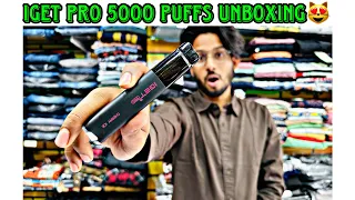 IGET PRO 5000 UNBOXING AND REVIEW😍 | IGET PRO FLAVOURS😻 | ELECTRIC VAPE AVAILABLE | ☎️8690484991