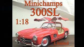 Mercedes Benz 300SL Minichamps 1:18 Review