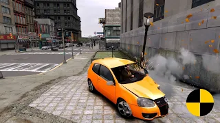 GTA 4 CRASH TESTING REAL CAR 134