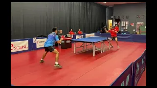 Jair Jimenez VS Marc Caymel. (Modern defensive player) (División de Honor)