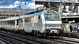 Réseau ferroviaire de Paris-Austerlitz - Compilation de trains TGV / TER / Intercités / RER