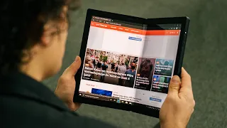 Dünyanın İlk Bükülen Bilgisayarı: Lenovo Thinkpad X1 Fold