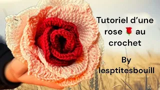 how to crochet a rose for valentines day