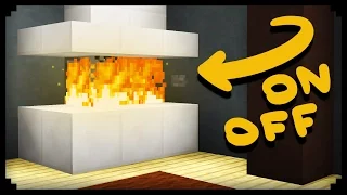 ✔ Minecraft: How to make a Working Fireplace