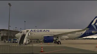 MSFS | Germany Tour 12 | Bremen to Saarbrücken | A320neo | Aegean Airlines