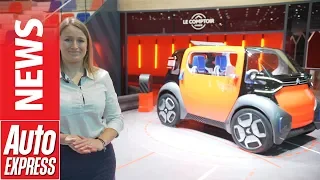 Citroen AMI ONE concept – a futuristic quadricycle inspired by the 2CV