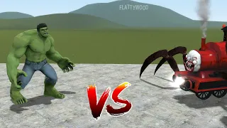 CHOO CHOO CHARLES VS HULK!! Garrys Mod Sandbox