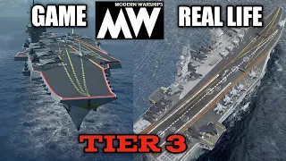 Modern Warship Real Life part 4 (all Tier 3 ships)
