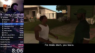 Grand Theft Auto: San Andreas Any% No AJS Speedrun in 4:35:43