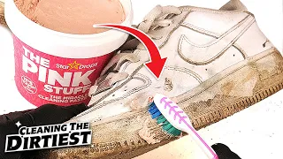 Satisfying Cleaning The DIRTIEST Air Force 1! [ASMR]