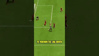 Low Driven Shot Tutorial In FIFA 23