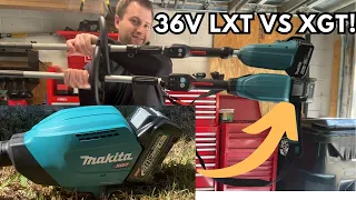 Makita's New XGT String Trimmer is a Winner! | XRU15 36v VS GRU01 XGT 40V Review