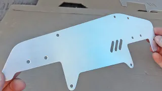 Hand cut aluminum part