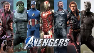 Marvel's Avengers - All MCU Suits Showcase (2020 - 2021)