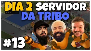 GAULES, LAUQS E CARVA JOGANDO O NOVO SERVIDOR DA TRIBO NO PROJECT ZOMBOID EM RIVERSIDE - #13