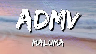 Maluma - ADMV (LetraLyrics) (loop 1 hour)