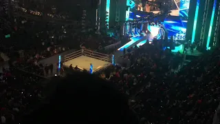 Watch WWE Ring crew change canvas/mat