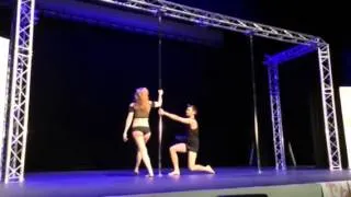 Stevie Hilton & Andrea Tozer's Winning Doubles pole routine