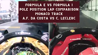 Formula 1 vs Formula E | Pole Position Laps at Monaco GP