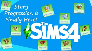 This New Update Adds Story Progression and Fixes Scenarios in the Sims 4!
