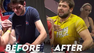 It took 8 years for Vitaliy Laletin to grow from 90 kg to 140 kg!