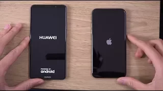 Huawei Mate 10 Pro vs iPhone X - Speed & Camera Test!