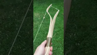 Shooting an INSANE Double Recurve Bow