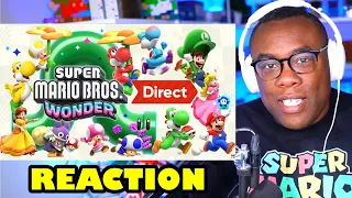 Super Mario Bros. Wonder Direct REACTION | Nintendo Direct 8.31.2023