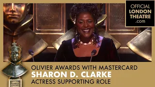 Sharon D. Clarke wins Best Actress in a Supporting Role | Olivier Awards 2014 with Mastercard