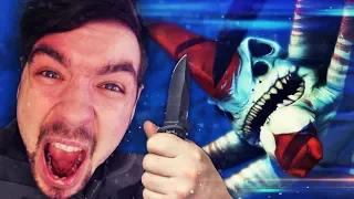 KILLING A REAPER LEVIATHAN WITH A KNIFE! | Subnautica - Part 28 (Full Release)