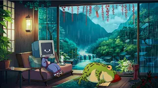 peaceful rain 🌧 calm your anxiety, relaxing music - lofi hip hop mix - aesthetic lofi