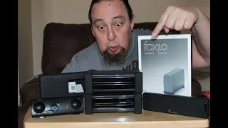 Unboxing and listening to Soundmatters FoxLO, FoxL 2.2 and DASH portable Subwoofer and Speakers!!!