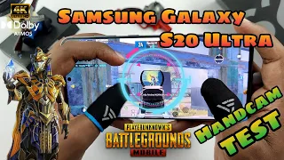 Samsung Galaxy S20 Ultra PUBG Mobile handcam test | 4 finger and full Gyro | MuZcle