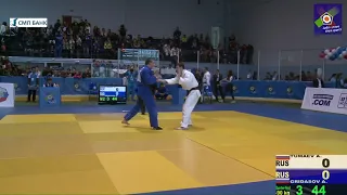 90 kg Tumaev A Gridasov A 05 04 2015 Т4 Кубок Европы по дзюдо среди кадетов, ТВЕРЬ